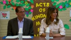 Melania Trump Visits Immigrant Detention Facility in Texas