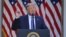 သမ္မတ Donald Trump က တနလာၤနေ့ ညနေခင်းက သမ္မတ အိမ်ဖြူတော် နှင်းဆီဥယျာဉ်မှာ မိန့်ခွန်းပြော