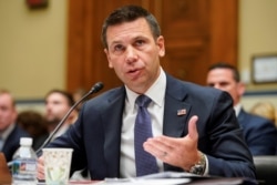 FILE - Acting Homeland Security Secretary Kevin McAleenan testifies before the House Oversight and Reform Committee on "Trump Administration's Child Separation Policy" on Capitol Hill in Washington, July 18, 2019.