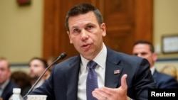 Acting Homeland Security Secretary Kevin McAleenan testifies before the House Oversight and Reform Committee on "Trump Administration's Child Separation Policy" on Capitol Hill in Washington, July 18, 2019. 