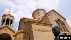 Une église orthodoxe arménienne au Caire, Egypte, le 16 septembre 2018.