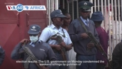 VOA60 Africa - US urges probe into killings of two Mozambique opposition figures