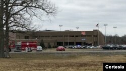 Lokasi terjadinya penembakan di sekolah menengah atas 'Marshall county high school' di Benton, Kentucky (foto: dok). 