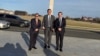 El secretario de Economía de México, Marcelo Ebrard, junto a su equipo de negociación en Washington, EEUU, el 11 de marzo de 2025. [Foto: X].