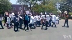 Zimbabwe Doctors Stage Public Protest