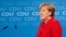 German Chancellor Angela Merkel addresses a news conference, to announce that she will run again for the Chancellorship in the next year general elections, at the Christian Democratic Union Party (CDU) headquarters in Berlin, Germany, Nov.  20, 2016.  