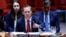 United Nations Security Council meeting on the situation in the Middle East, in New York.