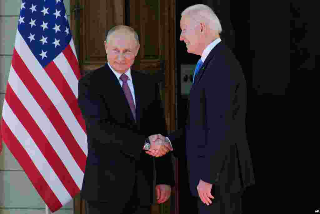 دو رهبر آمریکا و روسیه در شهر ژنو سوئیس دیدار می‌کنند. 