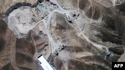 Yeraltındaki Ferda tesisinin iki yıl önce çekilmiş uydu fotografı