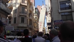 Apartment Building Tilts in Egypt