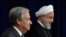 Tổng thống Iran Hassan Rouhani trong cuộc gặp với Tổng thư ký Liên Hợp Quốc Antonio Guterres tại New York năm 2019.