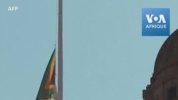 Les drapeaux sud-africains en berne en mémoire de Kenneth Kaunda
