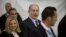 FILE - Israeli Prime Minister Benjamin Netanyahu and his wife Sara are seen arriving for the Likud party primary elections in Jerusalem in a Dec. 31, 2014, photo. 