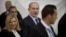FILE - Israeli Prime Minister Benjamin Netanyahu and his wife Sara are seen arriving for the Likud party primary elections in Jerusalem in a Dec. 31, 2014, photo. 