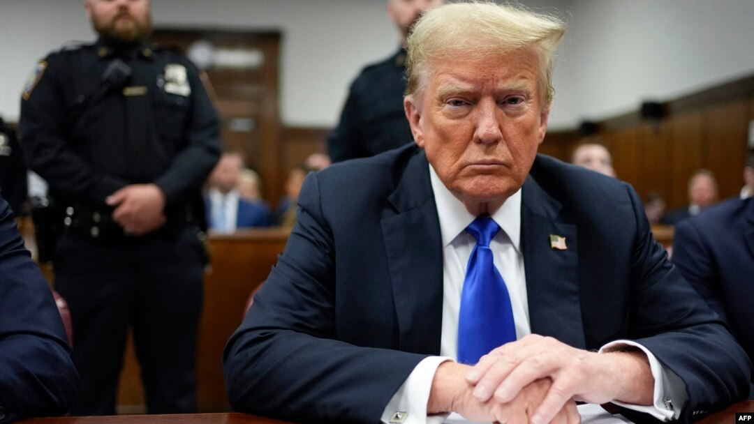 ARHIVA: Bivši američki predsjednik Donald Tramp u sudnici u Njujorku, 30. maj 2024 (Foto: Seth Wenig / POOL / AFP)
