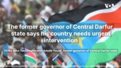 The former governor of Central Darfur says his country needs urgent intervention