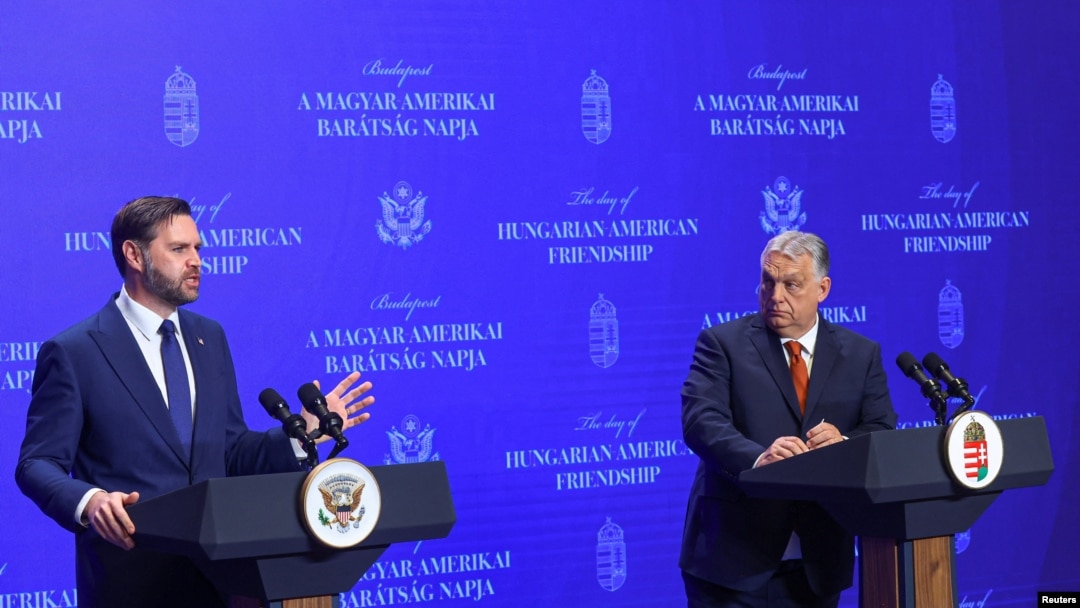 JD 밴스의 헝가리 방문 관련 이미지