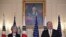 Ngoại trưởng Mỹ Mike Pompeo và Ngoại trưởng Hàn Quốc Kang Kyung-wha trong cuộc họp báo tại Bộ Ngoại giao Mỹ ngày 11/5/2018.