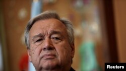 Sekretè Jeneral Nasyon Zini an, Antonio Guterres. 