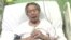 Peru's former President Alberto Fujimori asks for forgiveness from Peruvians as he lies in hospital bed in Lima, Peru, in this still image taken from a video posted on Facebook on Dec. 26, 2017. He was hospitalized again on April 17, 2022.