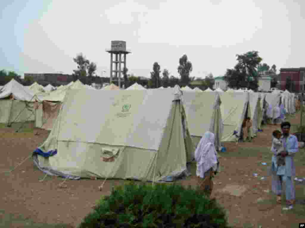 Flood Relief Camp in Nowshera, Pakistan