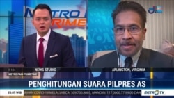 Laporan Langsung VOA untuk Metro TV: Penghitungan Suara Hasil Pilpres AS