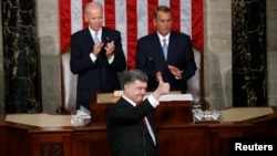 Tổng thống Hoa Kỳ Barack Obama hội đàm với Tổng thống Ukraine Petro Poroshenko tại Tòa Bạch Ốc, 18/9/14