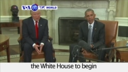 VOA60 World - USA: President-elect Donald Trump meets with President Barack Obama in the White House