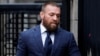 Irish mixed martial arts fighter Conor McGregor arrives at court for a civil trial on allegations against him of sexual assault, in Dublin, Nov. 19, 2024.