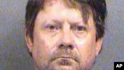 Kansas Somalis Targeted: FILE - This Oct. 14, 2016 file booking photo provided by the Sedgwick County Sheriff's Office in Wichita, Kansas, shows Patrick Stein. Stein is one of three members of a Kansas militia group who were charged Friday Oct. 14 with plotting to bomb an apartment building filled with Somali immigrants in Garden City, Kansas.