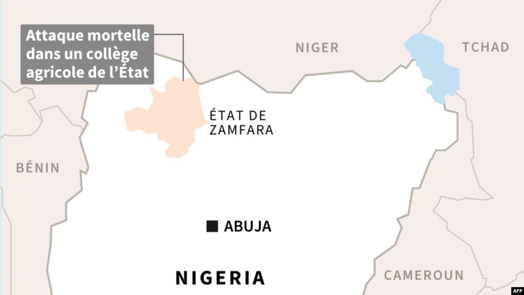 Ikarata ya Nijeriya yerekana reta ya Zamfara, mu buraruko bushira uburengero bw'igihugu