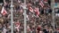 Thousands of people gather for a protest at the Independence square in Minsk, Belarus, Aug. 23, 2020. 