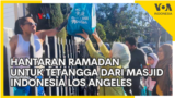 Hantaran Ramadan untuk Tetangga dari Masjid Indonesia Los Angeles