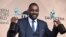 Idris Elba poses in the press room with the award for outstanding male actor in a supporting role for "Beasts of No Nation" and the award for outstanding male actor in a TV movie or miniseries for "Luther" at the Screen Actors Guild in 2015.