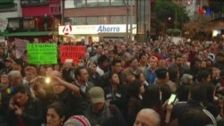 Manifestación por el despido de periodista