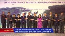 ASEAN-Trung Quốc họp về Biển Đông tại Nha Trang