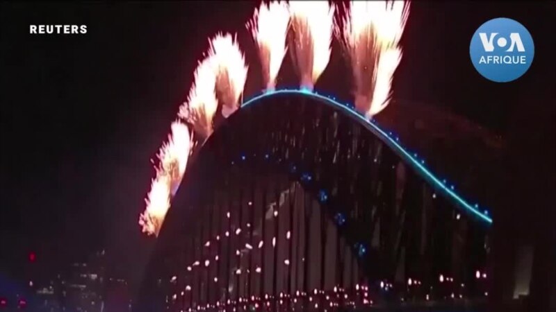 Sydney accueille 2022 avec 6 tonnes de feux d'artifice