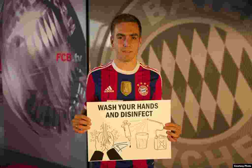 Philipp Lahm du Bayern Munich &nbsp;