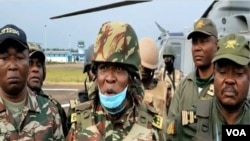 General Valere Nka, commander of the Cameroonian troops fighting separatists in the English-speaking North-West region, Dec. 12, 2020. (Moki Edwin Kindzeka/VOA)