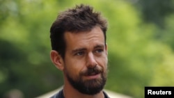 Jack Dorsey, CEO Twitter yang baru dilantik dan juga CEO Square. (Reuters/Mike Blake)