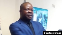 ZDI Director Dr Pedzisai Ruhanya left and MDC-T Organising Sec Amos Chibaya 