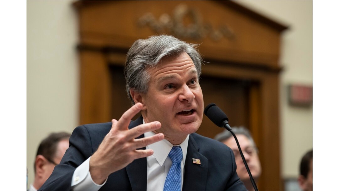 FBI Director Christopher Wray testifies during an oversight hearing of the House Judiciary Committee, on Capitol Hill, Feb. 5, 2020 in Washington.