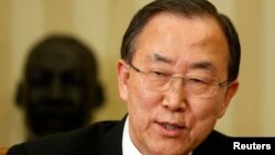 El secretario general de la ONU, Ban Ki-moon, se reunió con Barack Obama quien se comprometió a buscar una salida diplomática a la crisis con Corea del Norte.