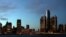 General Motors' world headquarters is the tallest building along the Detroit skyline.