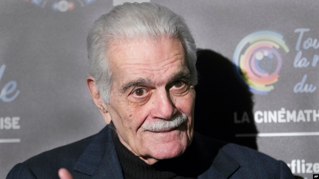 FILE - Egypt-born actor Omar Sharif, shown at a 2012 film festival, has died in Cairo.