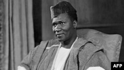 Photo officielle non datée d'Ahmed Sekou Touré, président de la Guinée. Ahmed Sékou Touré (9 janvier 1922-26 mars 1984) fut le premier président de la Guinée (1958-1984).