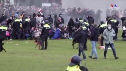 Ամստերդամում ոստիկաններն ավելի քան 100 ցուցարար են ձերբակալել կորոնավիրուսային սահմանափակումների դեմ բողոքի ժամանակ