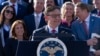 Ketua DPR AS yang baru, Mike Johnson, berbicara dalam konferensi pers di Gedung Capitol, Washington, pada 25 Oktober 2023. (Foto: AP/Jose Luis Magana)