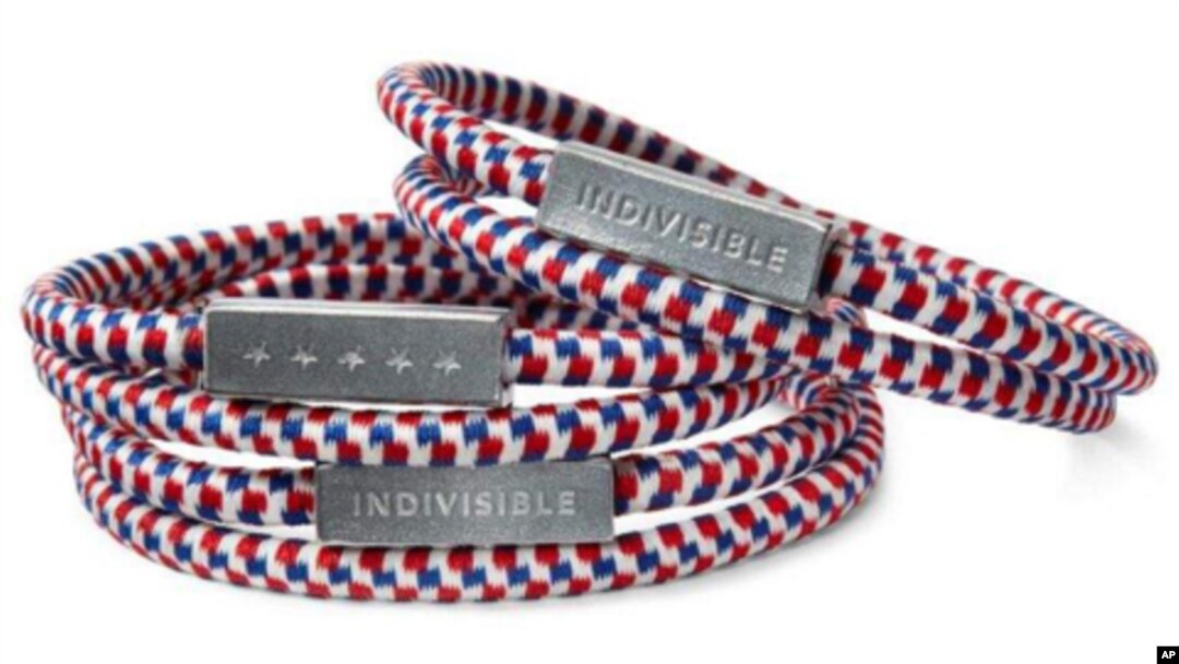 Starbucks is giving these bracelets to customers who donate $5 or more to the Create Jobs for USA program.