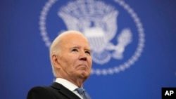 Presiden Joe Biden di Departemen Luar Negeri di Washington, Senin, 13 Januari 2025. (Foto: AP)